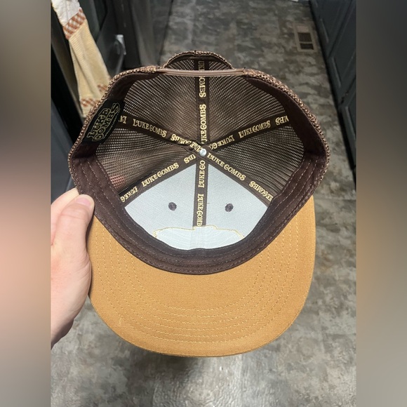 Luke Combs Hat Cap Camo Out There Trucker Snapback Mesh Country Music - Picture 4 of 5